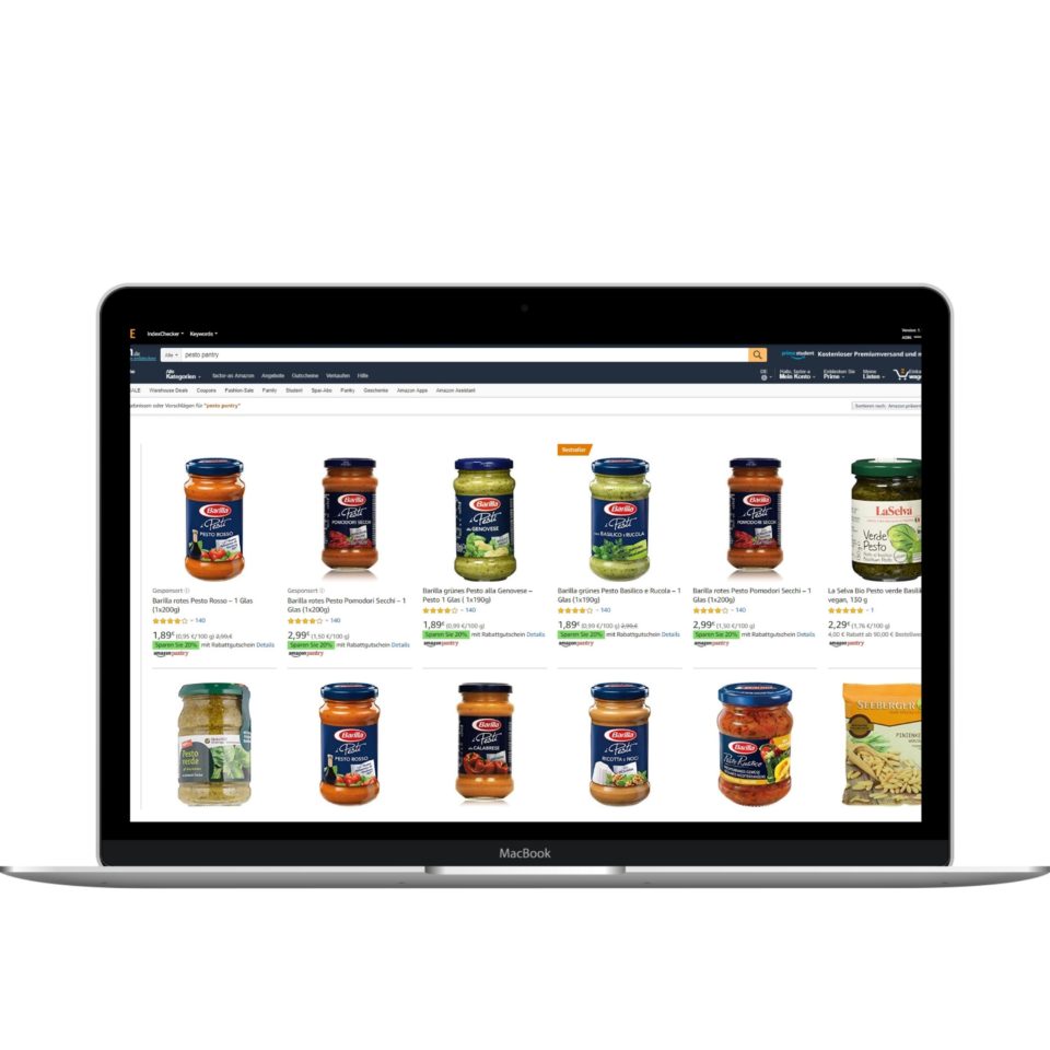 Barilla Pesto Products on Amazon
